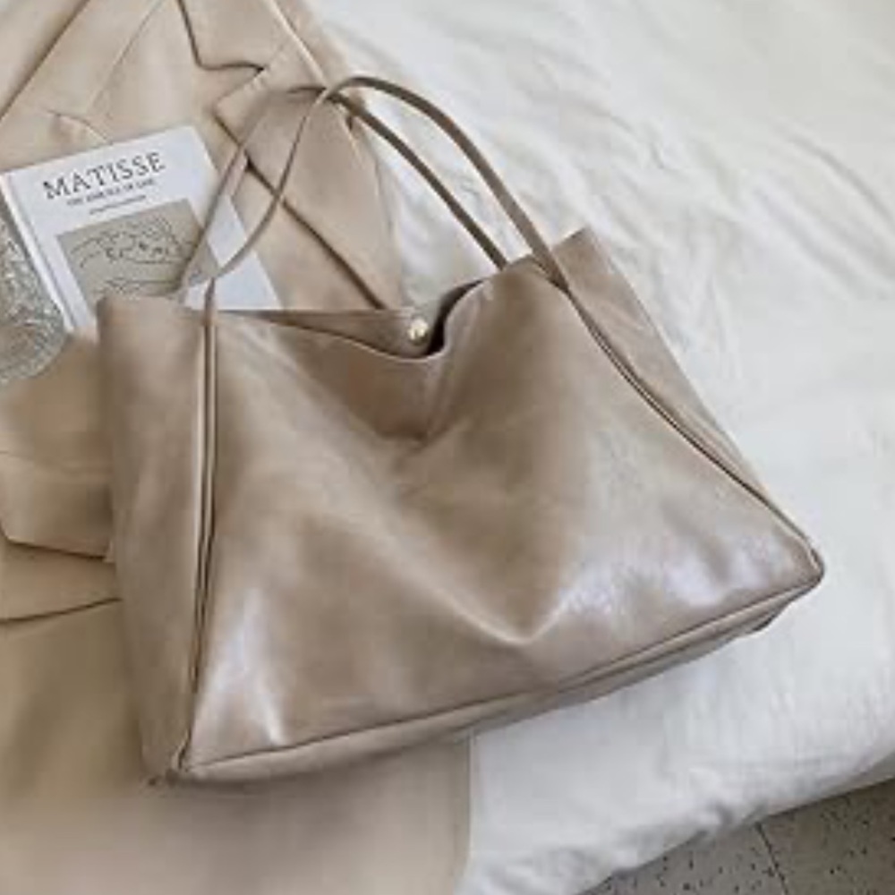 White Leather Women's Bag - Picture 3 of 3